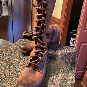 Tall Frye boots worn once